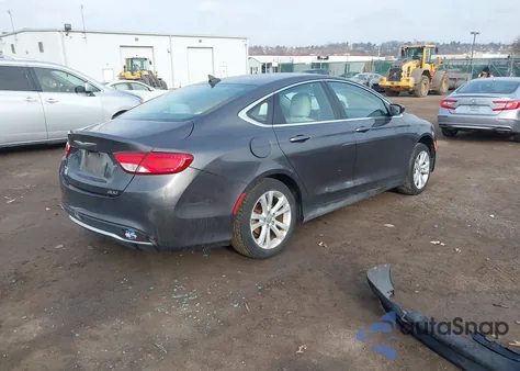 2016 Chrysler 200 Limited из США, поврежденный, VIN 1C3CCCAB8GN109202